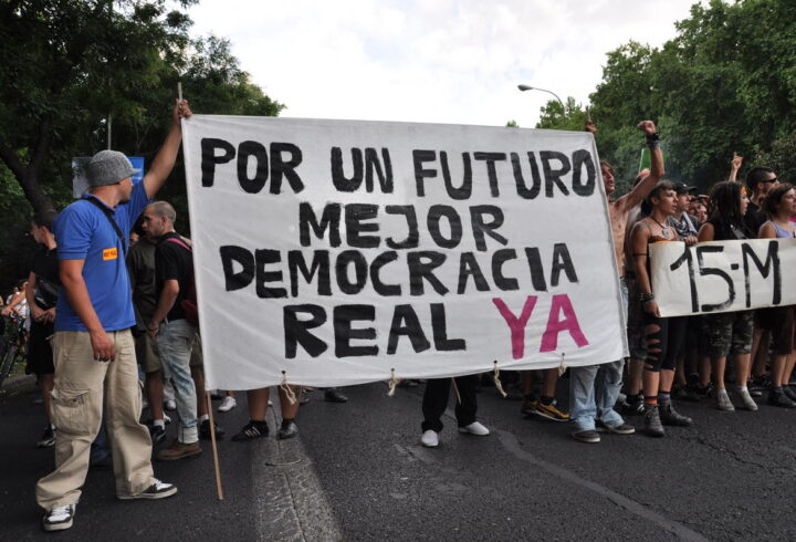 Manifestation 15M Indignados - Madrid