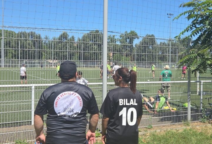 ournoi de football en hommage à Bilal, organisé le 14 juin 2026 malgré l'interdiction de la mairie